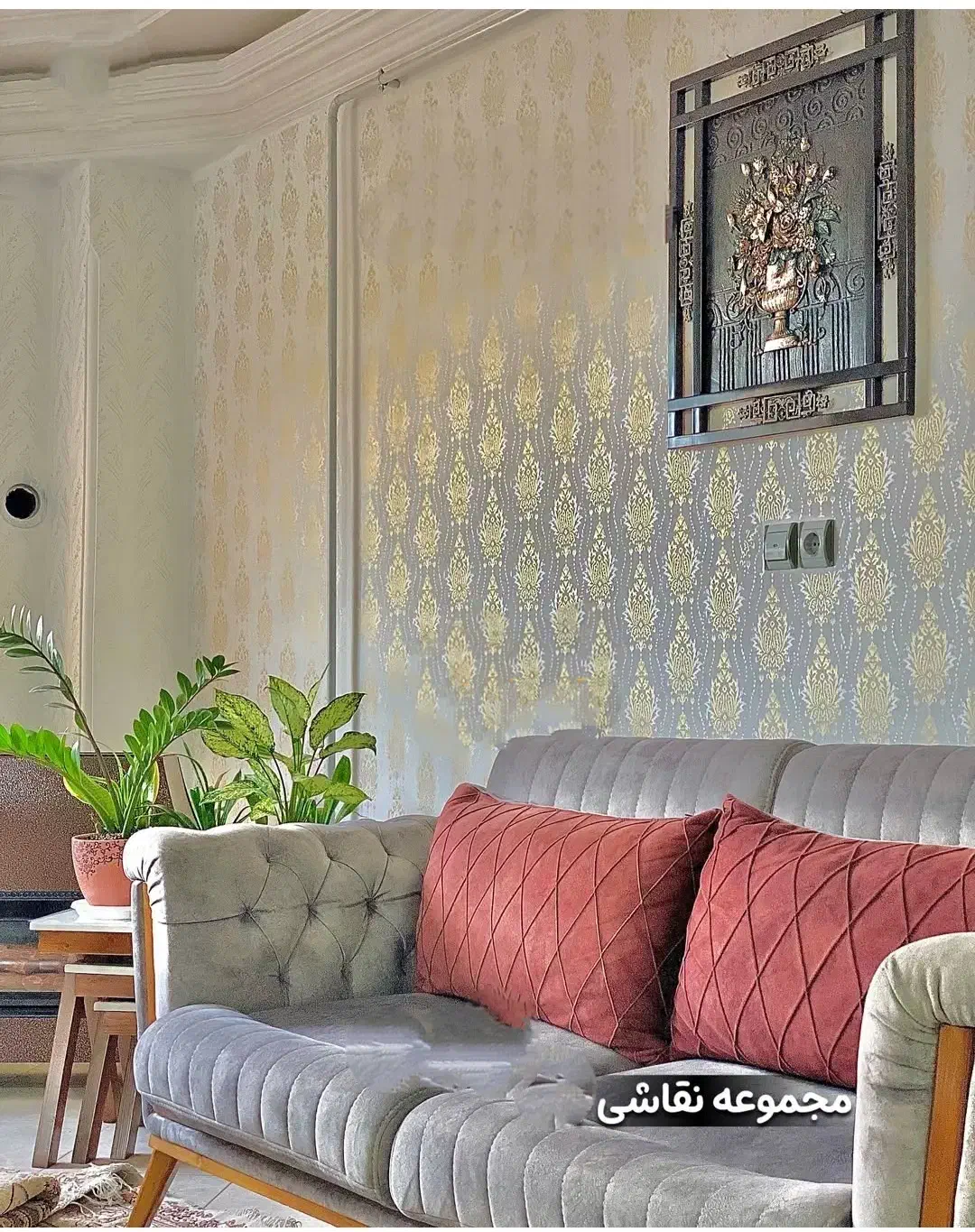 طرح رنگ کاغذ دیواری و نقاشی ساختمان|خدمات پیشه و مهارت|همدان, |دیوار