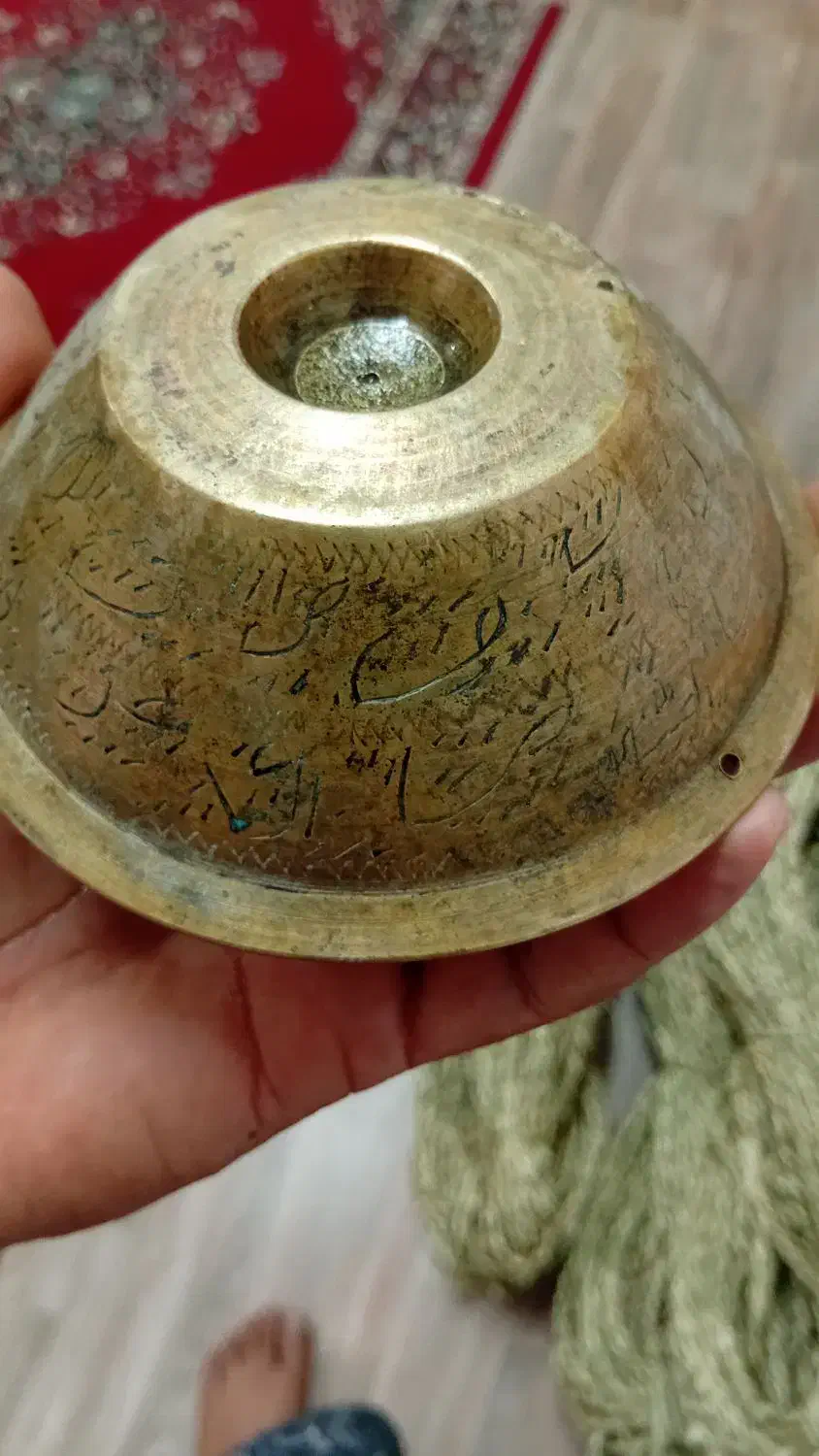 کاسه دعا بسیار قدیمی و قدمت بالا|کلکسیون اشیاء عتیقه|خمام, |دیوار