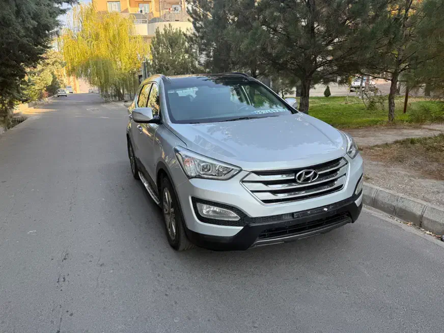 سانتافه۲۰۱۴بدون رنگ دودیفرانسیل نقداقساط|خودرو سواری و وانت|تبریز, |دیوار