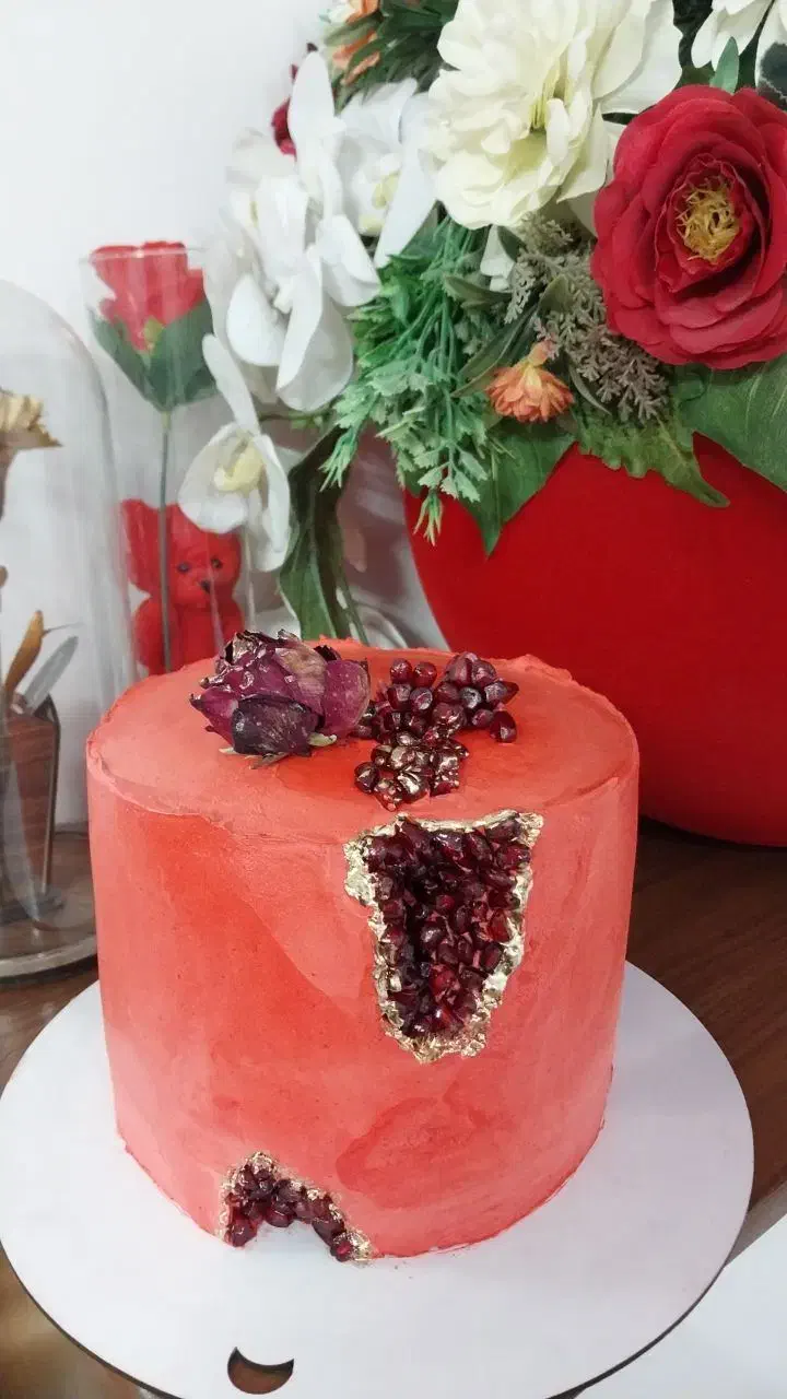 کیک خامه ای خانگی|خوردنی و آشامیدنی|خوسف, |دیوار