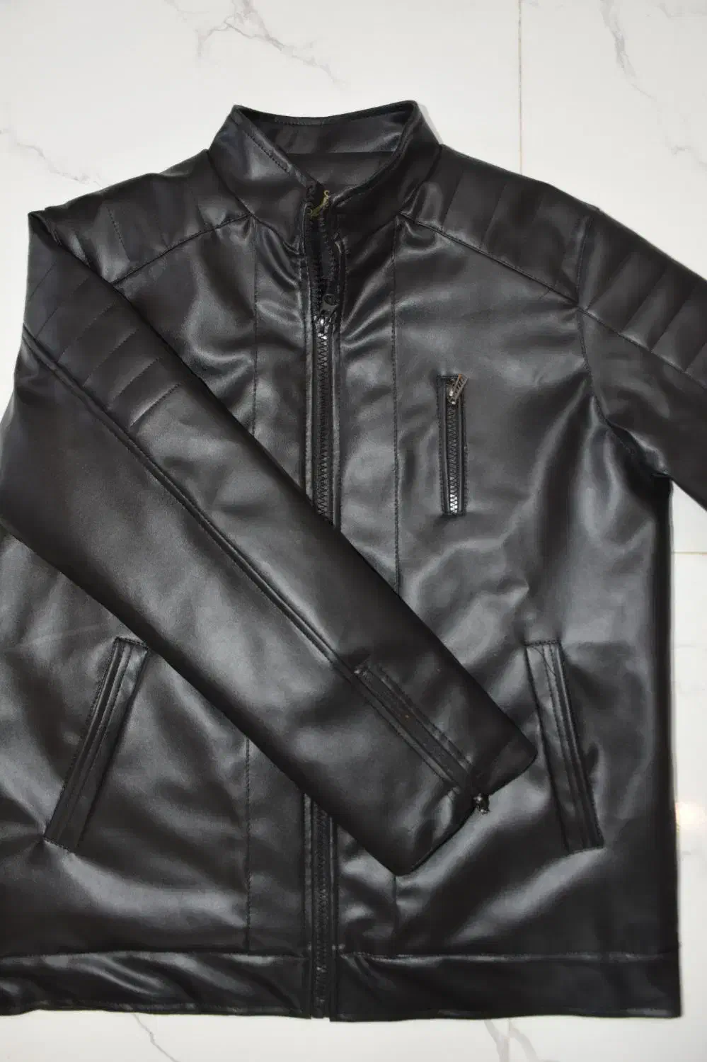 کاپشن چرم مفت|لباس|رضویه, |دیوار