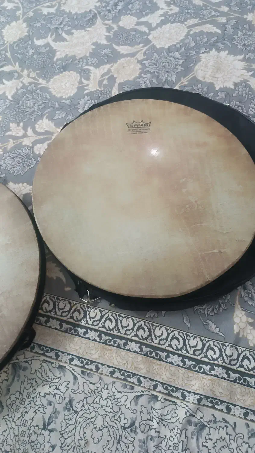 دو عدد دف سما|سازهای سنتی|مشهد, مصلی (کارمندان اول)|دیوار