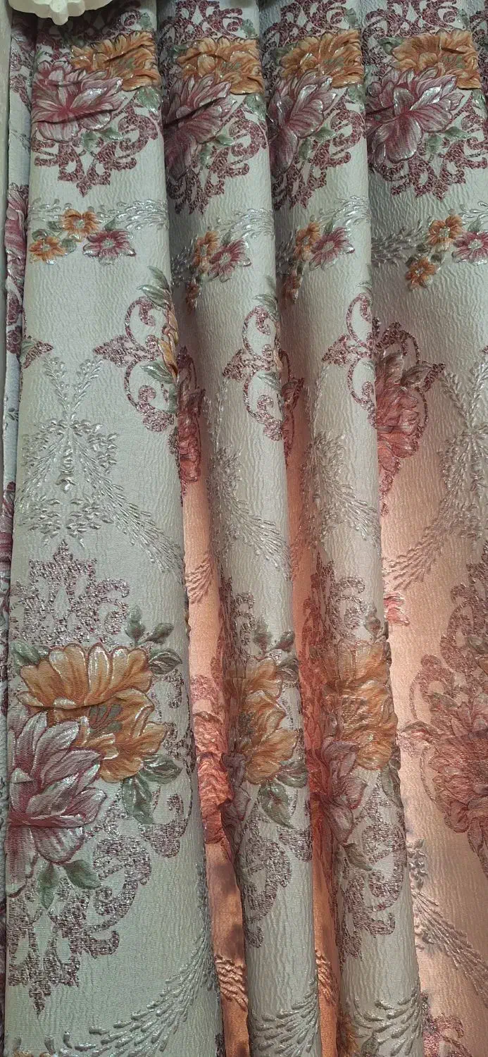 پرده عرض رویه، ۱متر با چین، عرض پرده تور حدود ۲۷۰|پرده، رانر، رومیزی|آمل, |دیوار