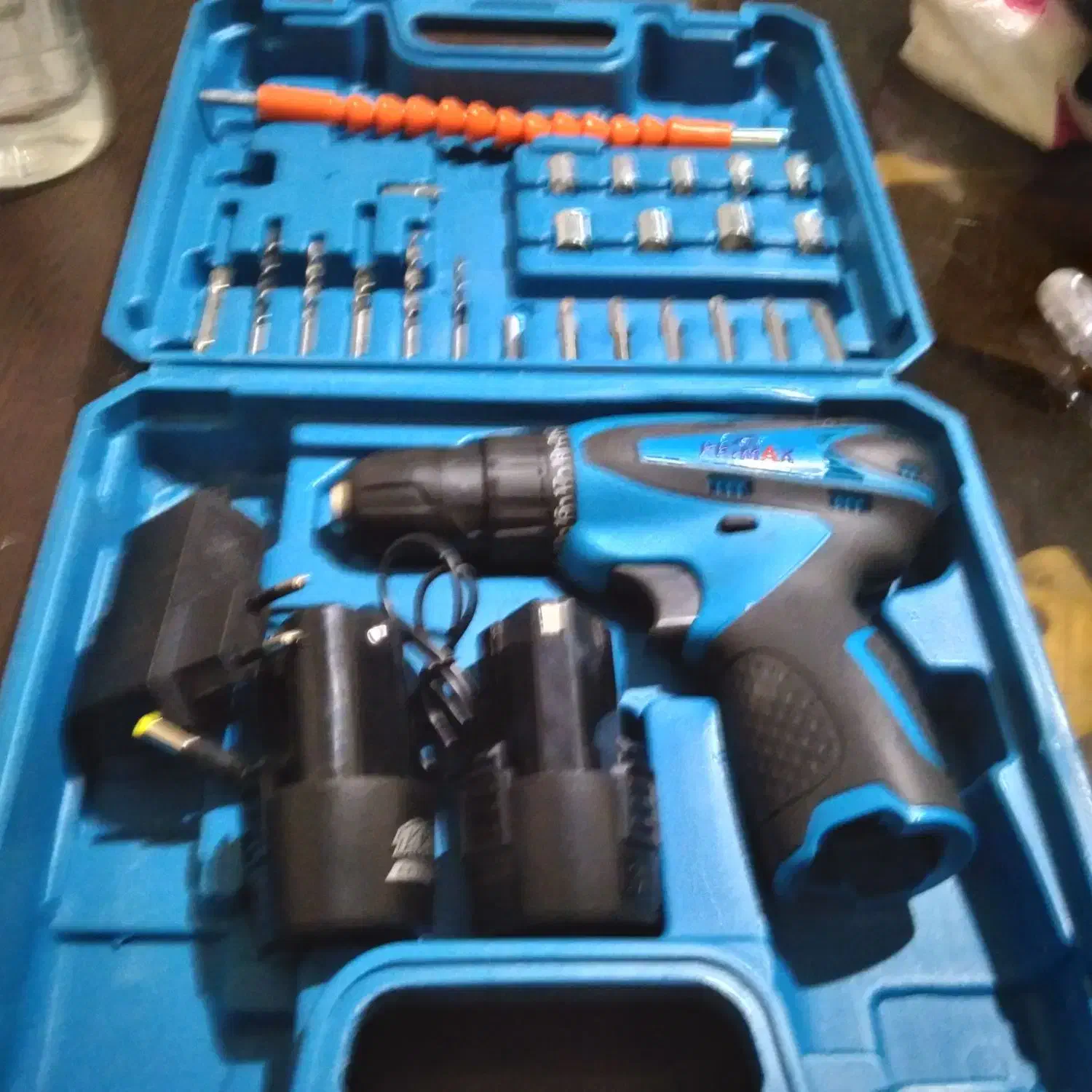 دریل پیچ گوشتی آکبند باتمام متعلقات وبرگ ضمانت|ابزارآلات|نهاوند, |دیوار