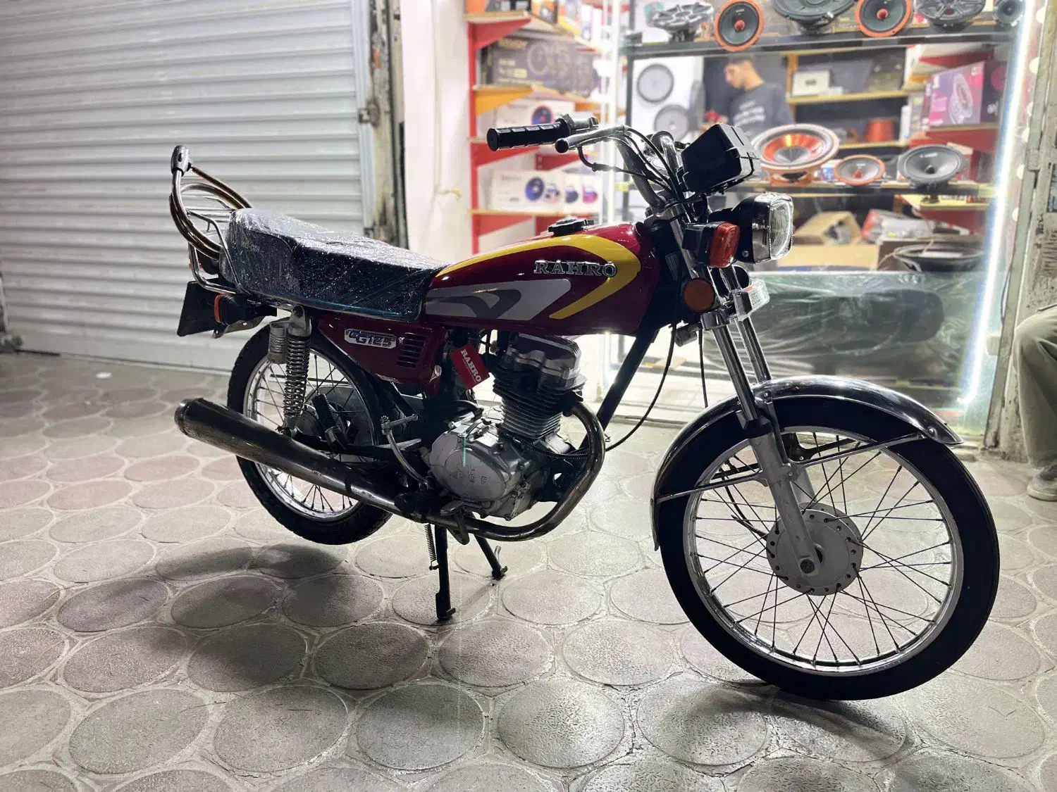 هندا ۱۲۵ مزایده|موتورسیکلت|پاکدشت, پاکدشت (مامازند)|دیوار