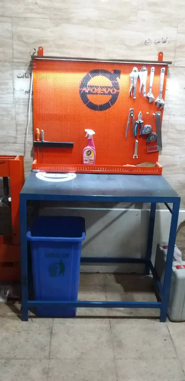 میز کار .میز برش .میز آهنی|فروشگاه و مغازه|نسیمشهر, |دیوار
