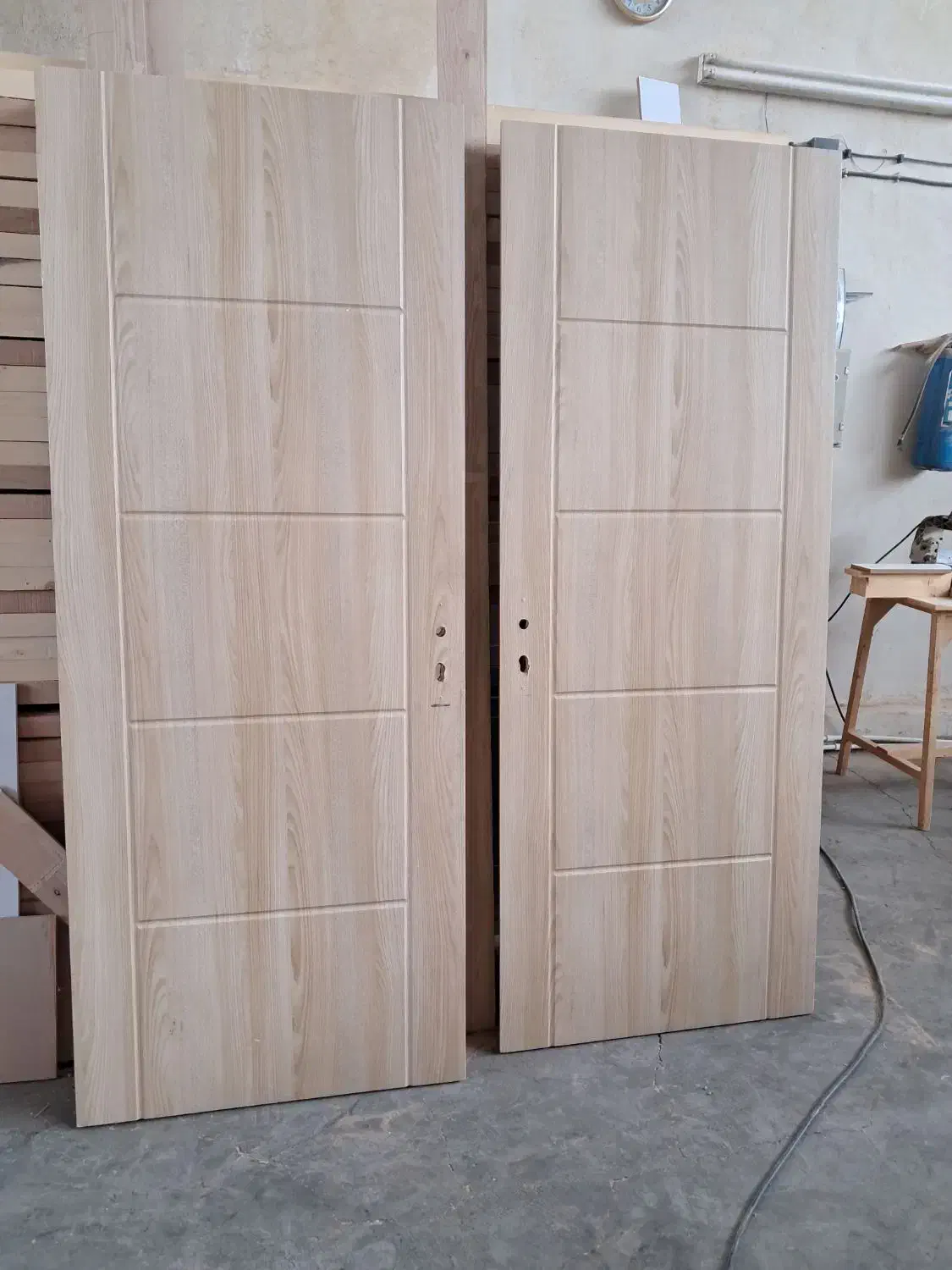 تعداد 3 لنگه درب با چارچوب و روکوب به فروش میرسد|مصالح و تجهیزات ساختمان|بومهن, |دیوار