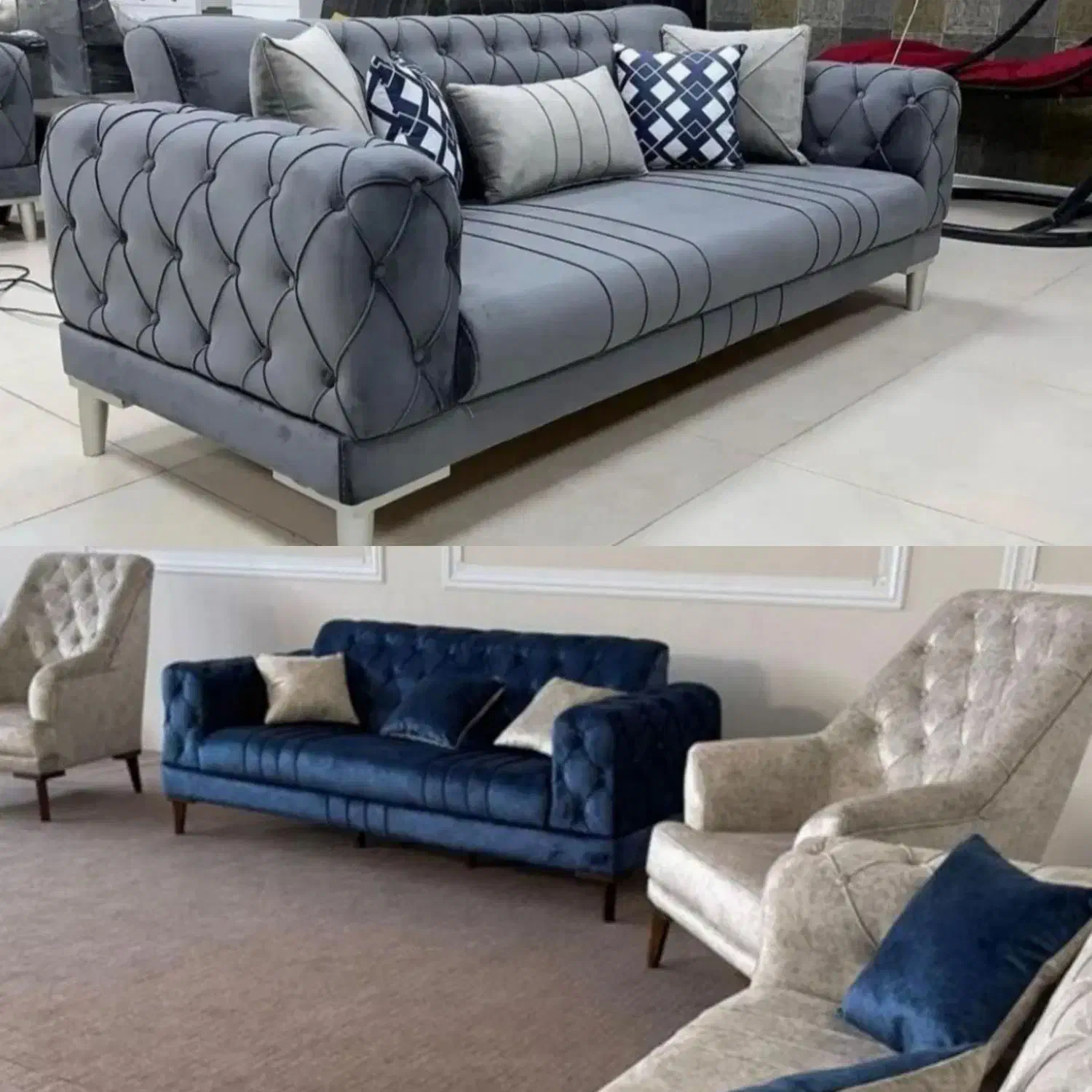 تولیدی مبل راحتی ۸ نفره مدل ساینا کد ۱۱۶۹|مبلمان خانگی و میز عسلی|تبریز, |دیوار