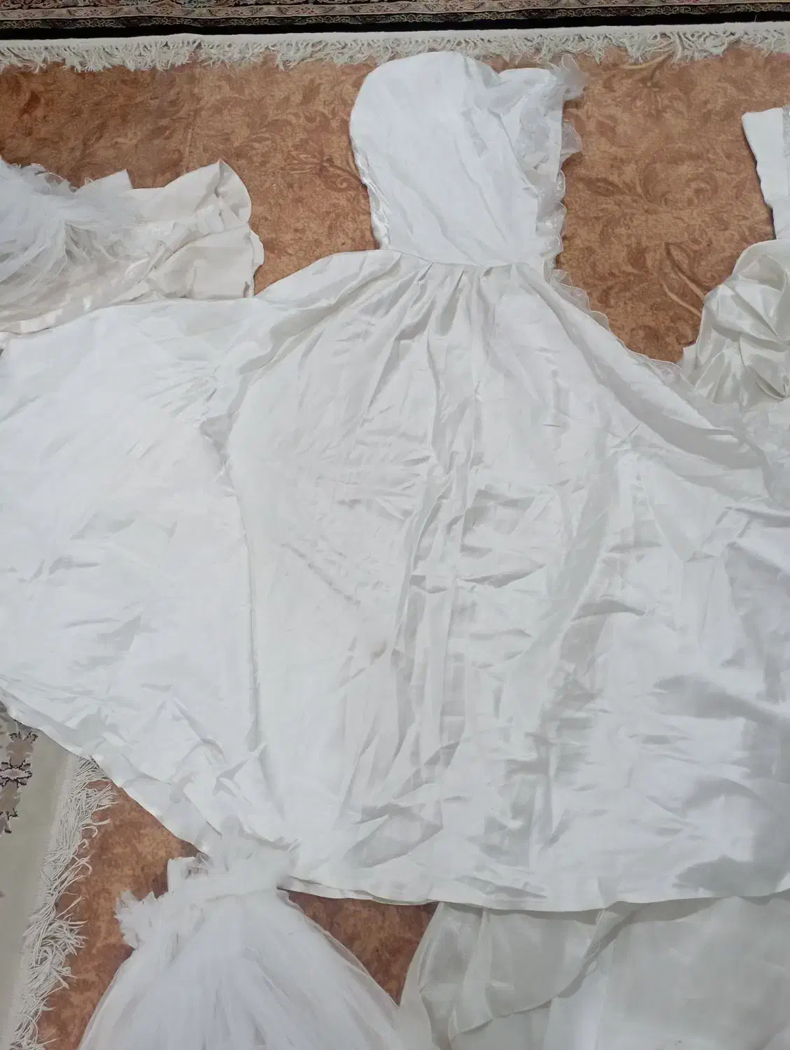 لباس عروس و نامزدی تور عروس و شنل عروس|لباس|جم, |دیوار