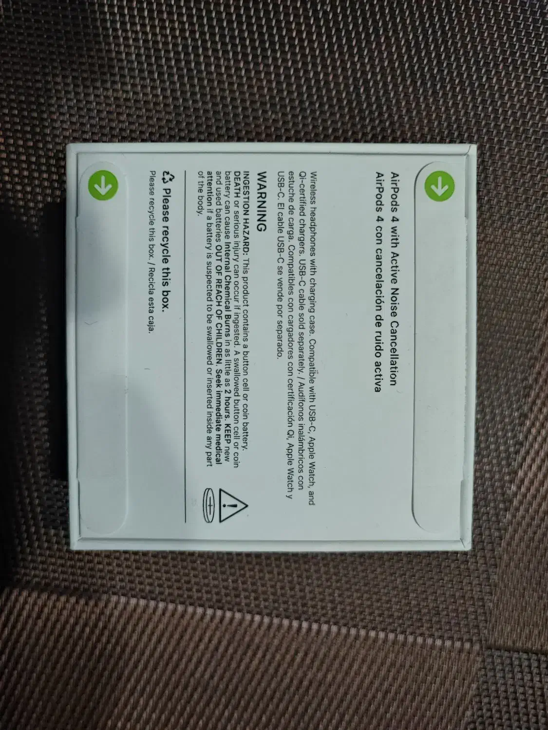 AIRPOD 4 WITH ANC پلمپ اکبند|لوازم جانبی موبایل و تبلت|تهران, صادقیه|دیوار