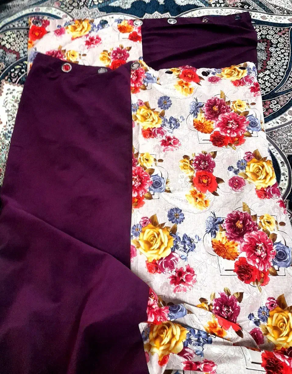 پرده به همراه کنارپرده ای|پرده، رانر، رومیزی|پیشوا, |دیوار