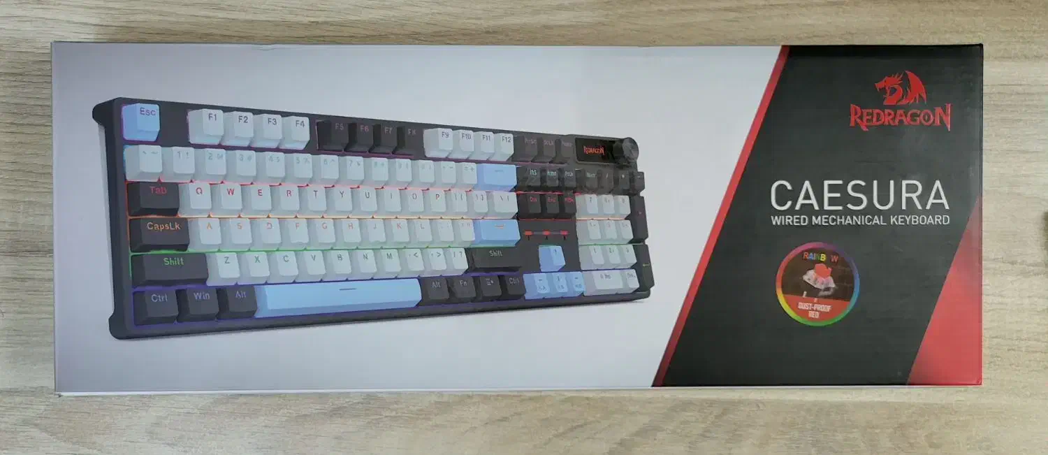 کیبورد گیمینگ رددراگون CAESURA k718 GB|قطعات و لوازم جانبی رایانه|تهران, ستارخان|دیوار