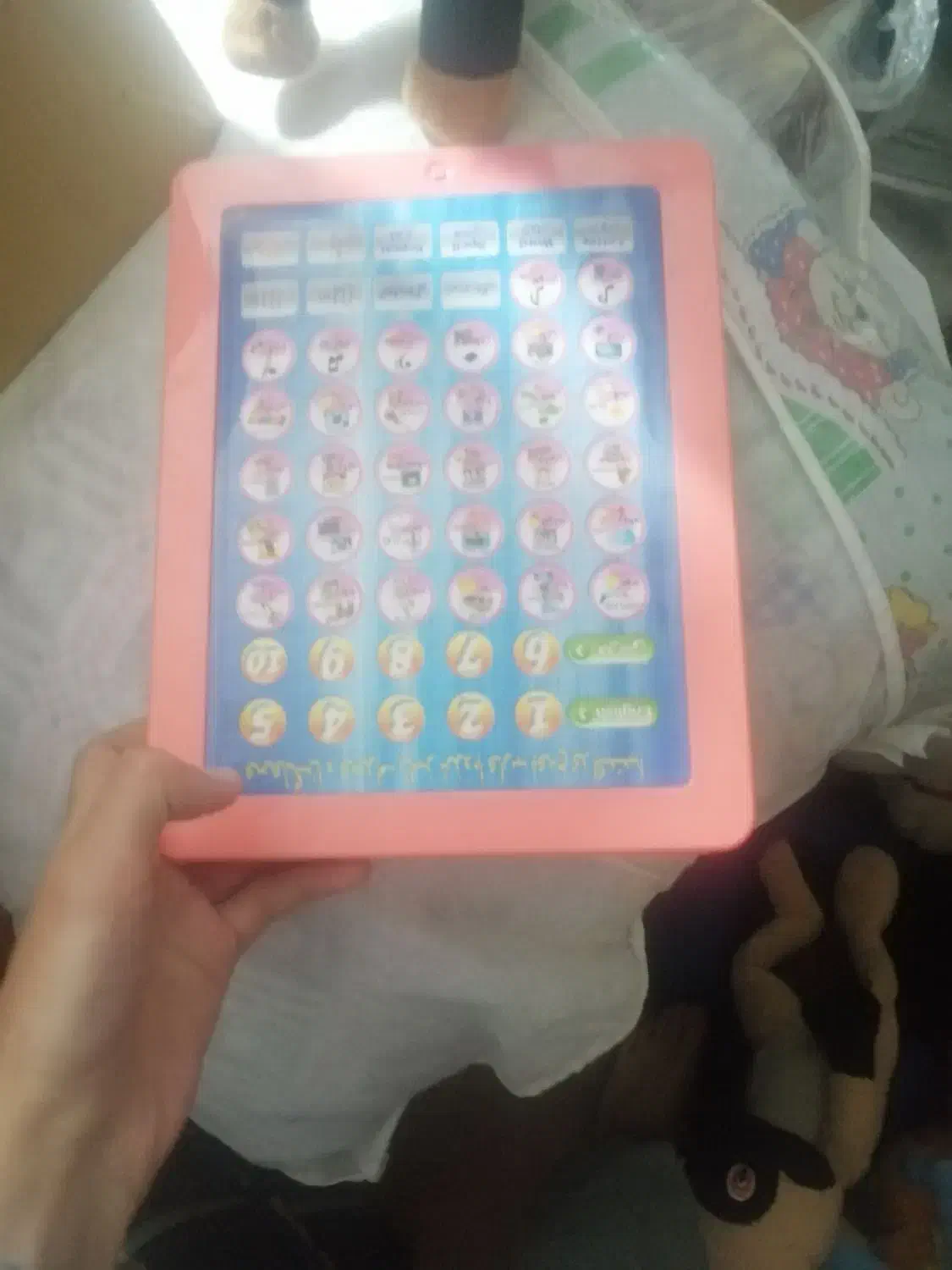 یک عدد تبلت اسباب بازی اعداد و حروف الفبا|اسباببازی|میبد, |دیوار