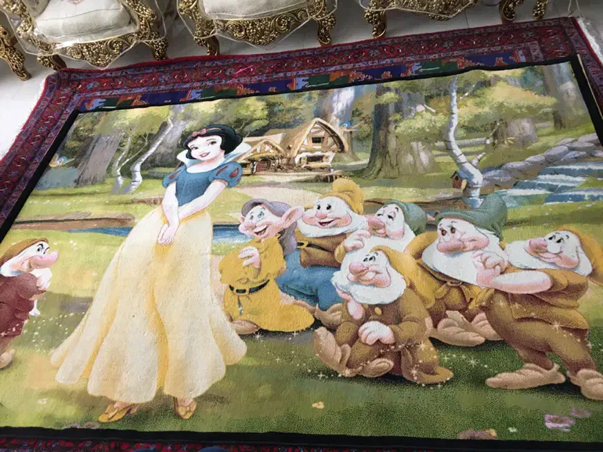 فرش شش متری اتاق کودک|فرش|سنندج, |دیوار