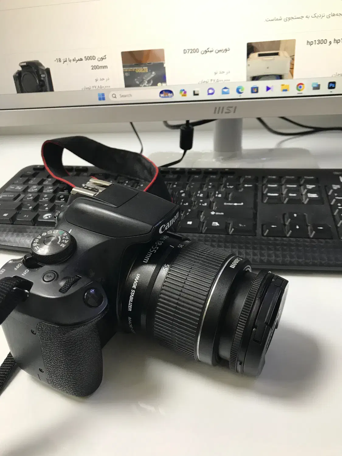 دوربین1200D با لنز|دوربین عکاسی و فیلمبرداری|قدس, شهرقدس|دیوار