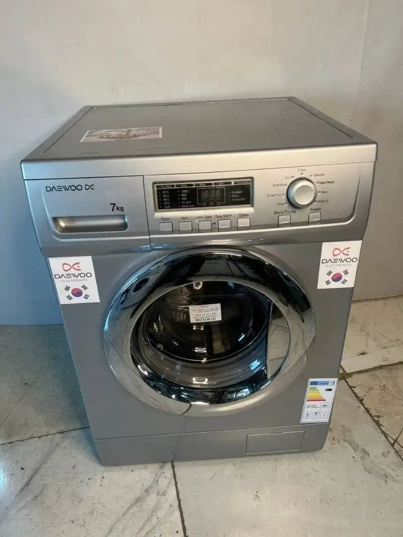 یک عدد ماشین لباس شویی دوو ۷ کیلو گرم|ماشین لباسشویی و خشک‌کن لباس|تهران, خزانه|دیوار