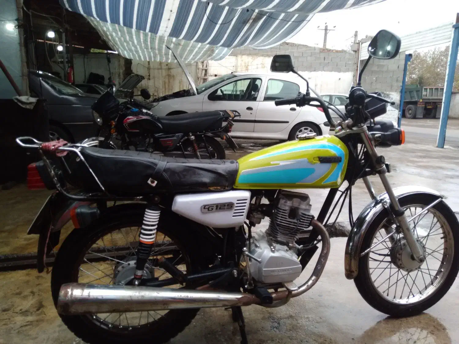 هندا ۱۲۵ مدل۸۹|موتورسیکلت|رشت, تازه آباد|دیوار