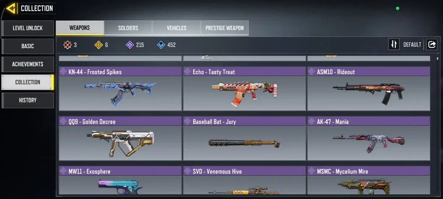 اکانت کال آف موبایل|کنسول، بازی ویدئویی و آنلاین|تهران, دبستان|دیوار