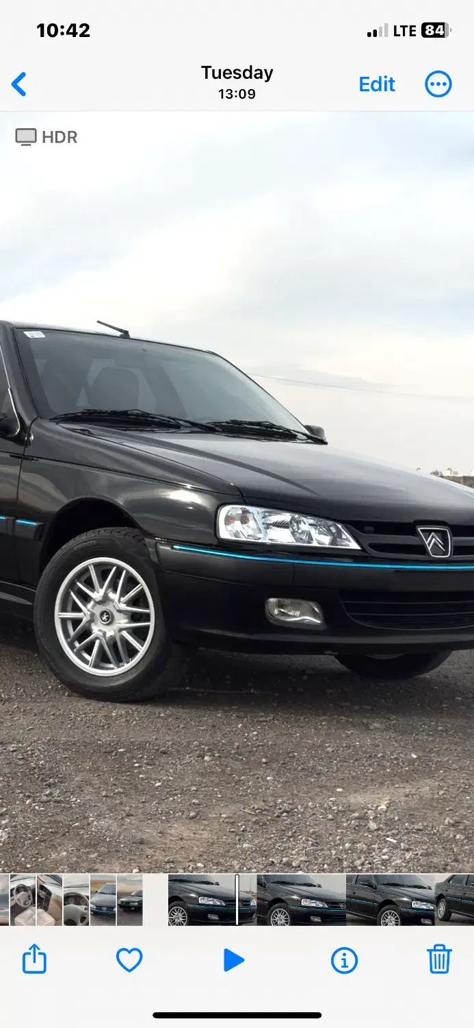 پارس موتورزانتیا مشکی آبنوس|خودرو سواری و وانت|مشهد, گوهرشاد|دیوار