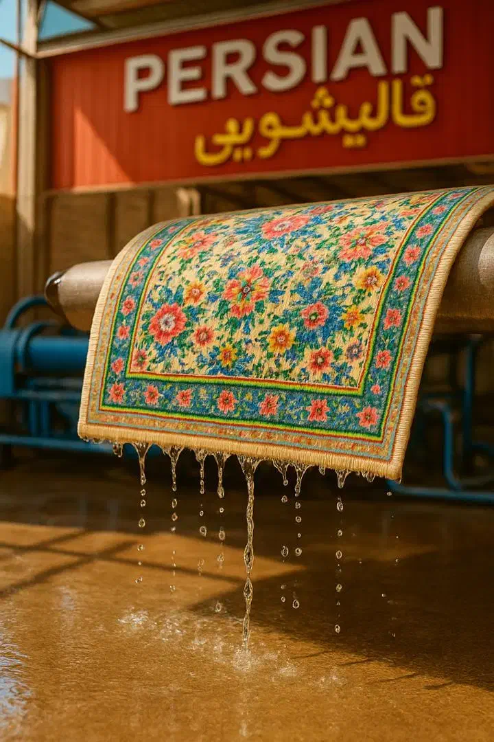 قالیشویی تخصصی پرشین خلخال(خوجین)|خدمات نظافت|خلخال, |دیوار