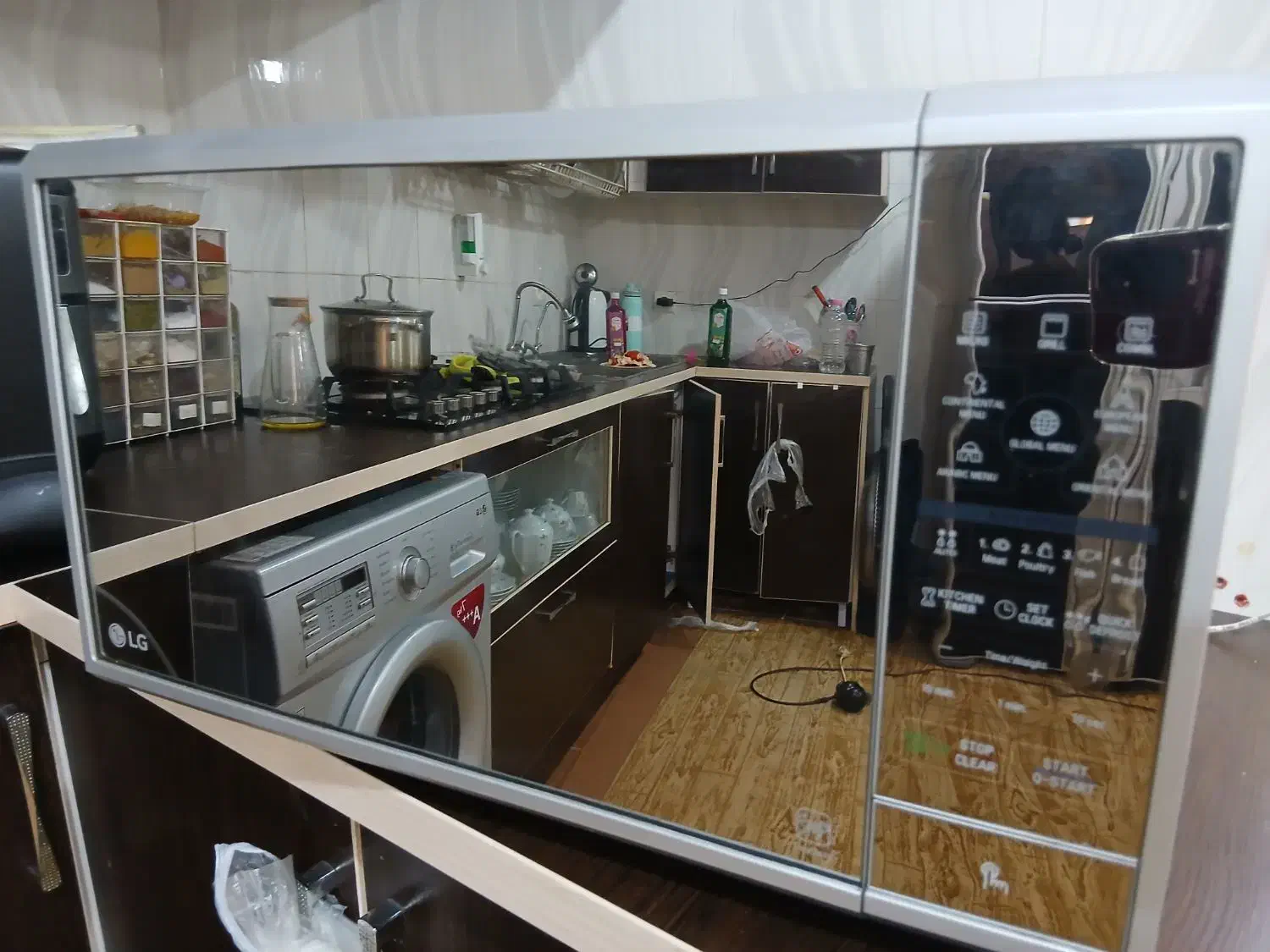 ماکروویو ال جی۴۲لیتری|اجاق گاز و لوازم برقی پخت‌وپز|بندر ماهشهر, |دیوار