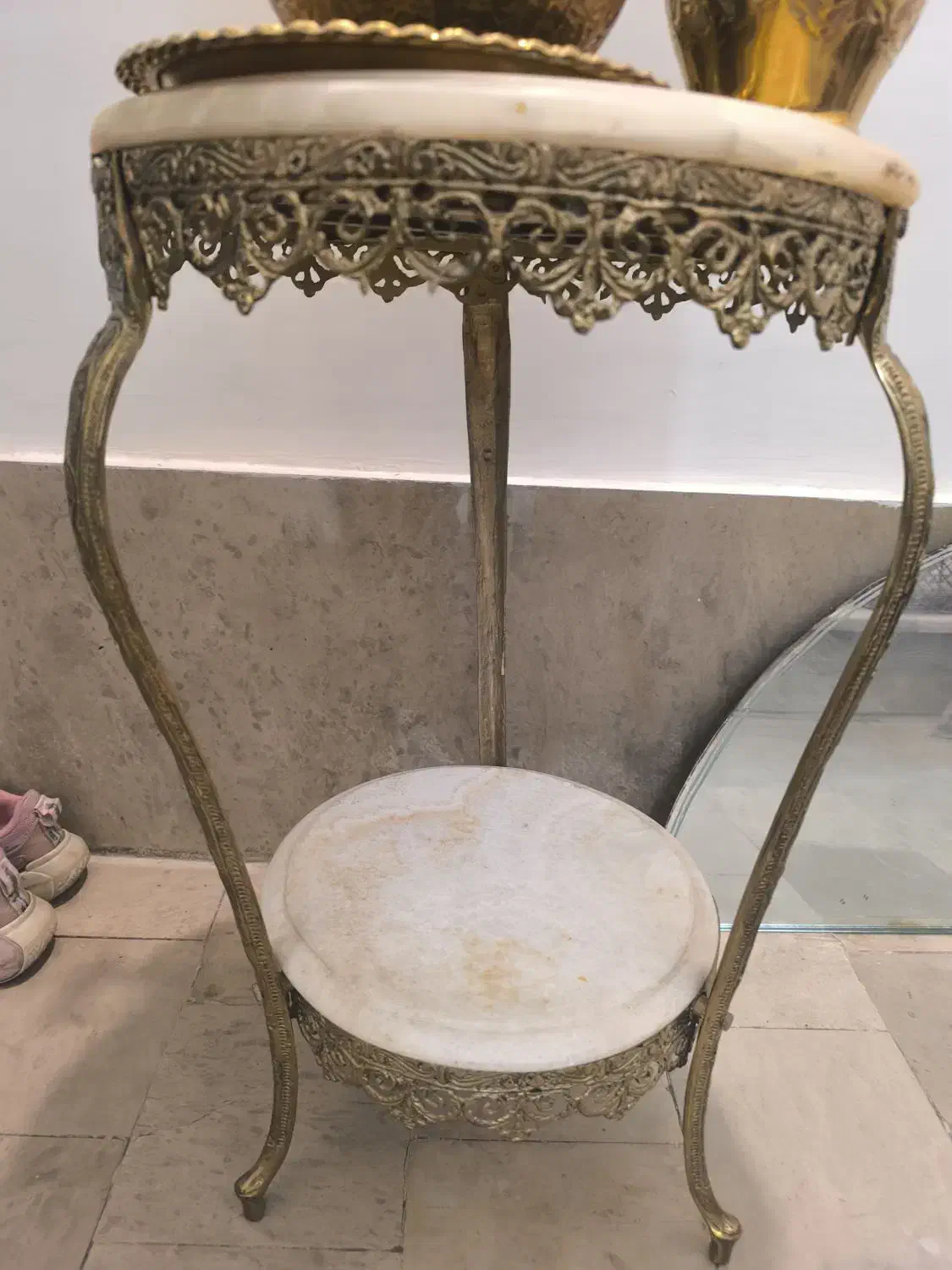 میز تلفن برنز برنزی برنج برنجی|میز تلفن|تهران, فلاح|دیوار