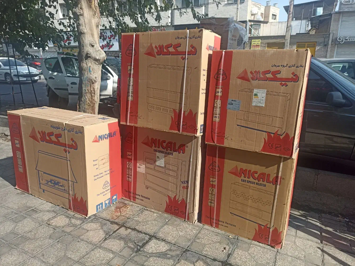 بخاری گازی نیک کالا|بخاری، هیتر، شومینه|شیراز, اصلاح‌نژاد|دیوار