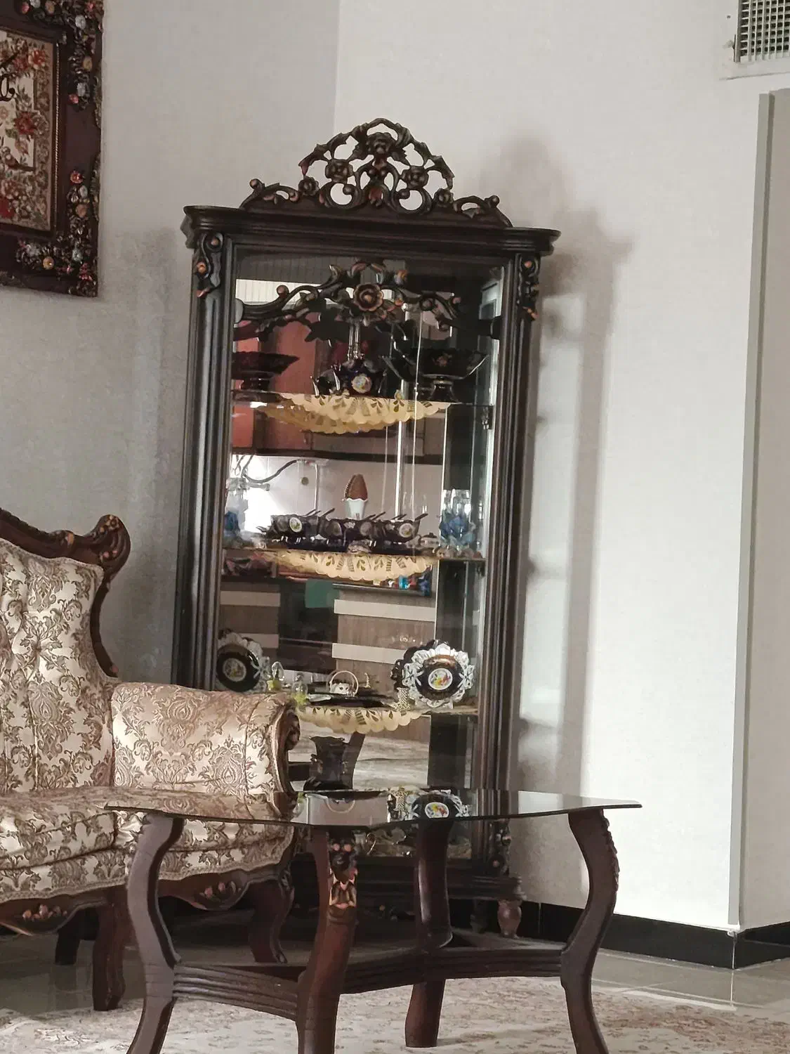 مبل سلطنتی ۹ نفره|مبلمان خانگی و میز عسلی|نهاوند, |دیوار
