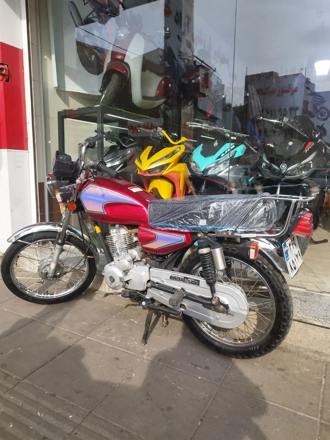 هندا ۱۵۰ مدل ۹۰ نیکتاز|موتورسیکلت|مشکیندشت, |دیوار