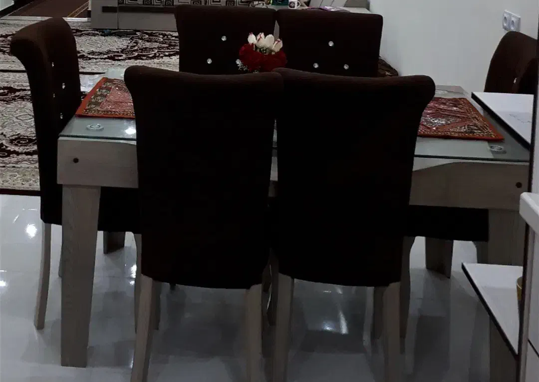 میزوصندلی غذاخوری 6نفره|میز و صندلی غذاخوری|بهبهان, |دیوار
