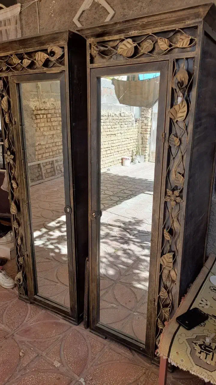 کمد لباس آینه دار|جاکفشی، کمد، دراور|قوچان, |دیوار