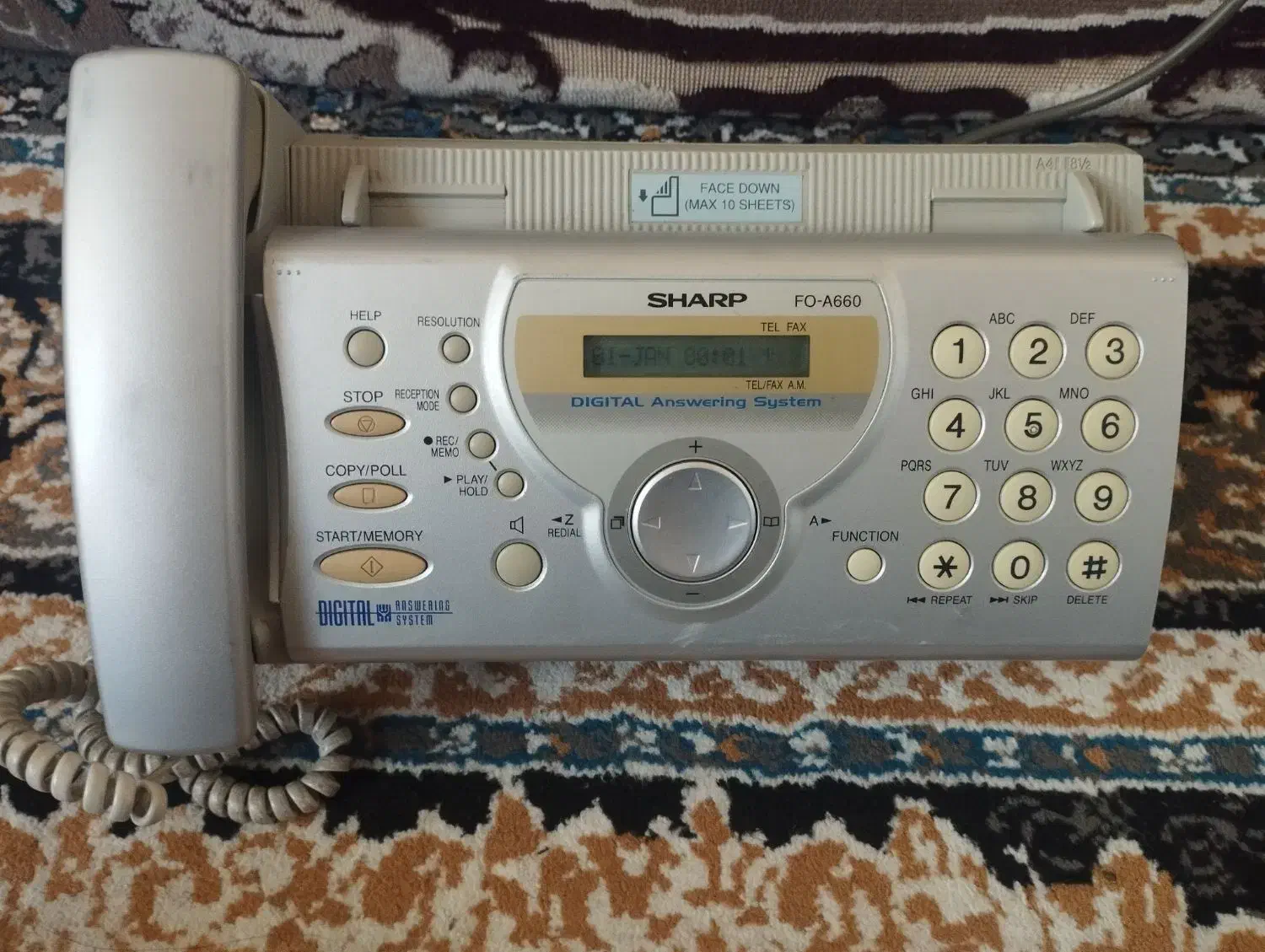 فکس شارپ مدل fo-a660|پرینتر، اسکنر، کپی، فکس|مشهد, طلاب|دیوار