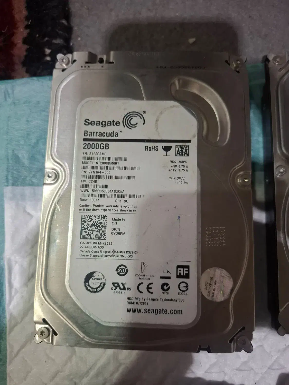 تعداد 16عدد هارد سالم|قطعات و لوازم جانبی رایانه|رباطکریم, الارد|دیوار