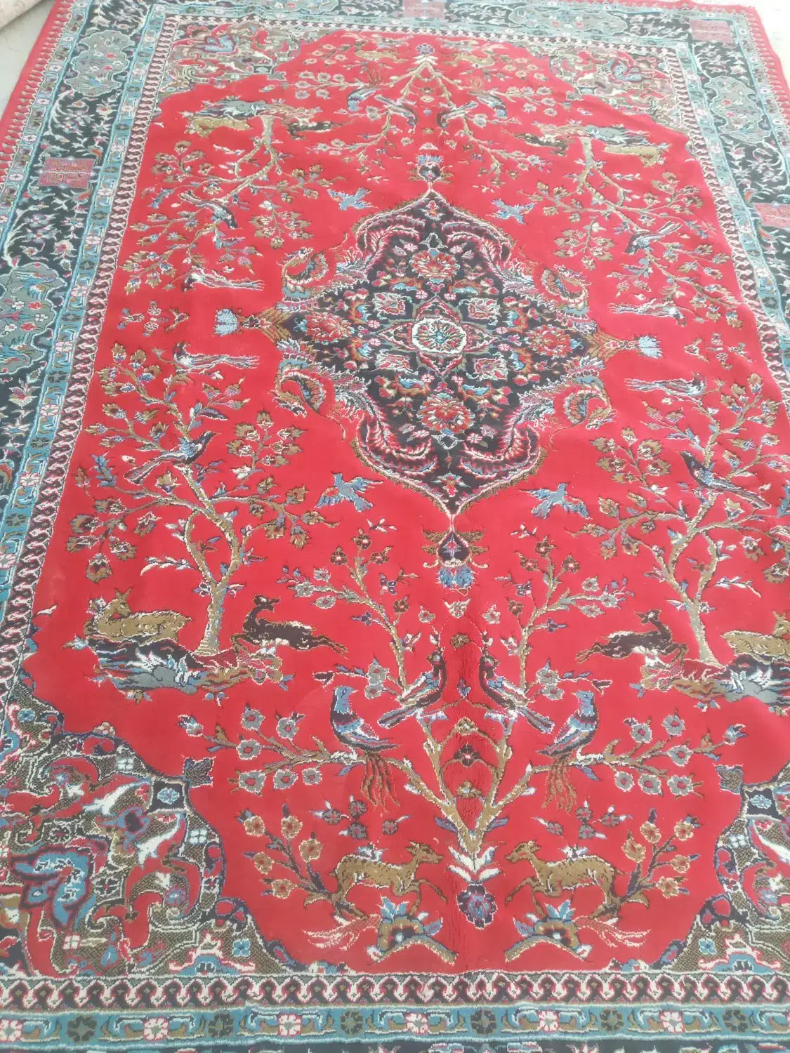 فرش قرمزی|فرش|سرپل ذهاب, |دیوار