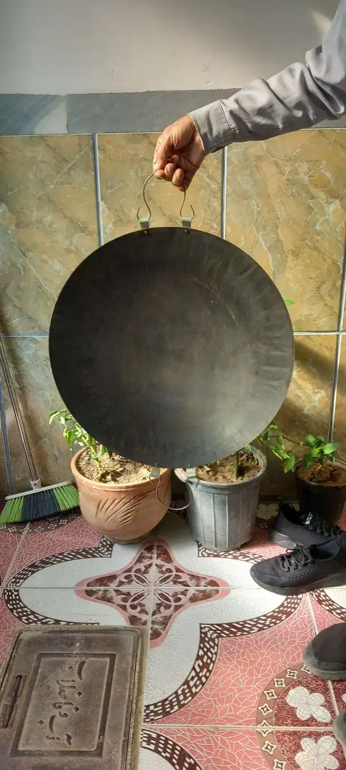 ساج درحدنو|ظروف پختوپز|گل تپه, |دیوار