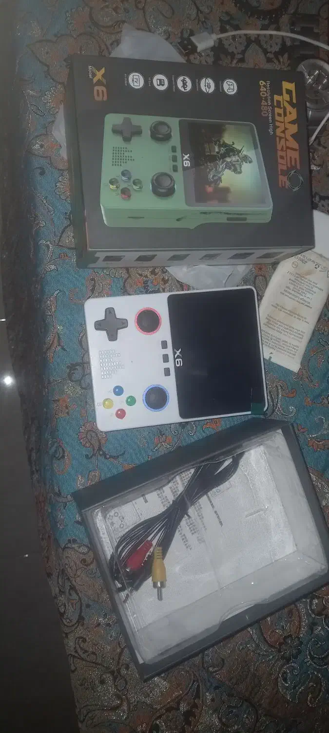 کنسول بازی x6|کنسول، بازی ویدئویی و آنلاین|پردیس, شهرک صنعتی خرمدشت فاز ۷|دیوار