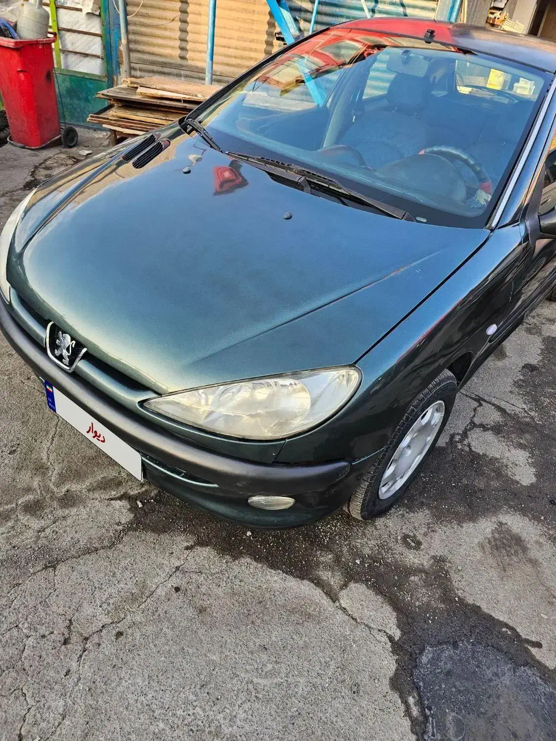 پژو ۲۰۶ تیپ ۲ مدل ۸۲|خودرو سواری و وانت|مشکیندشت, |دیوار