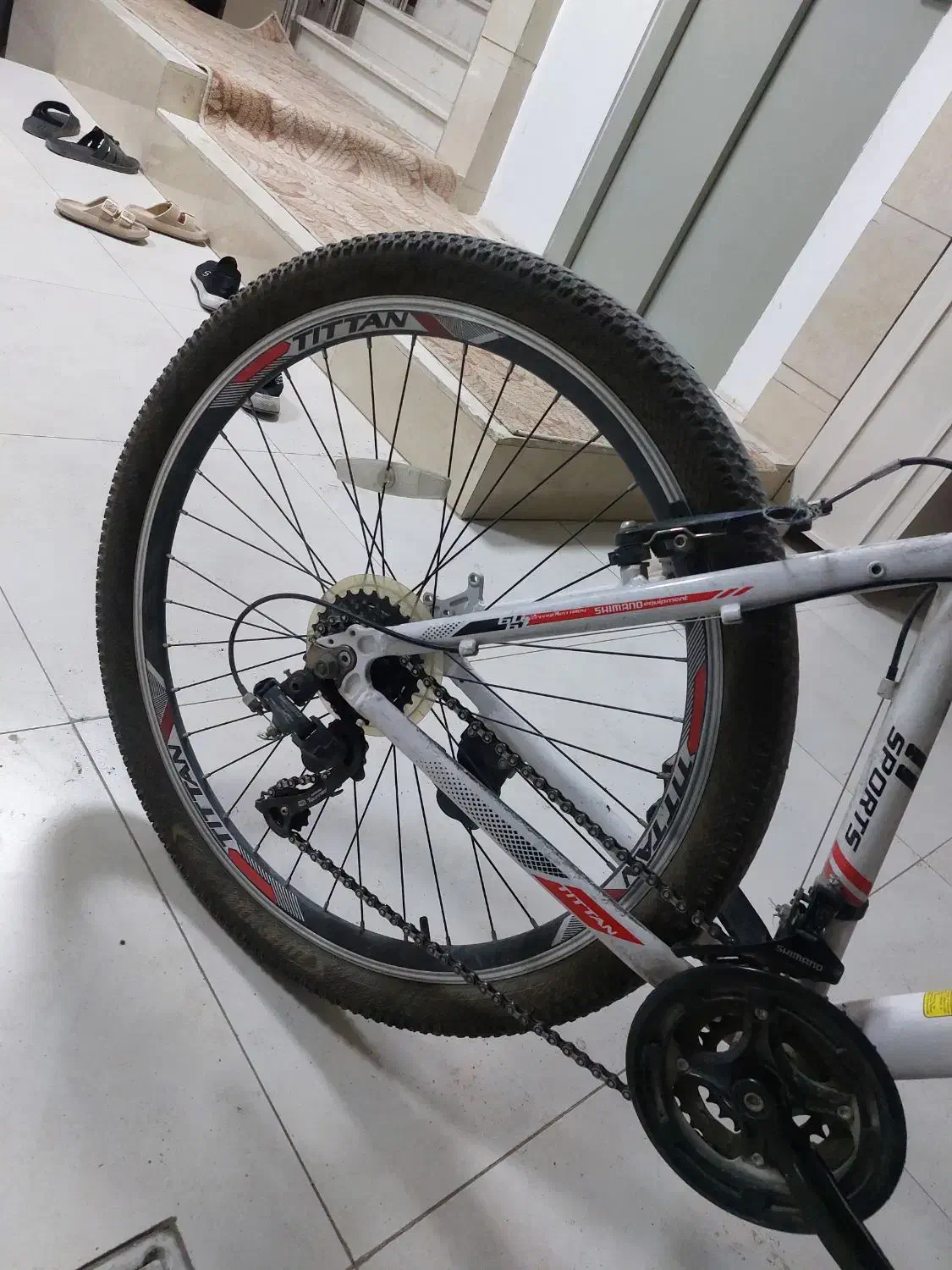 دوچرخه 26 تی تان|دوچرخه، اسکیت، اسکوتر|چوبر, |دیوار