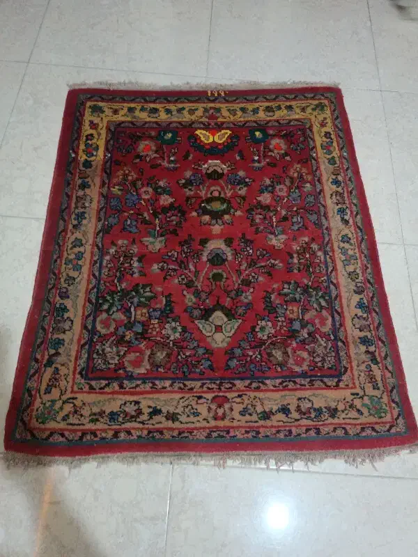 قالیچه|فرش|چهاربرج, |دیوار