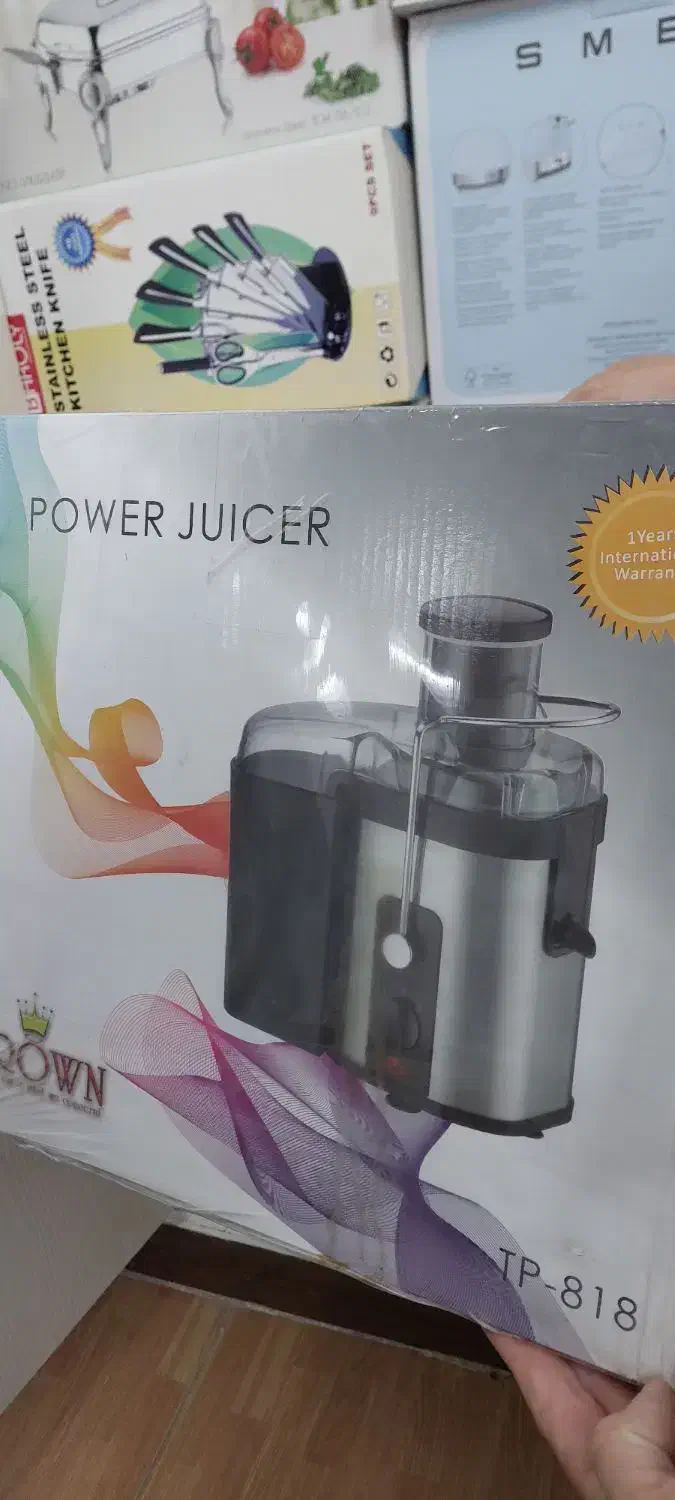 آبمیوه گیری و مخلوط کن و آسیاب مارک کرون|آبمیوه‌گیر و آب‌مرکبات‌گیر|گنبد کاووس, |دیوار