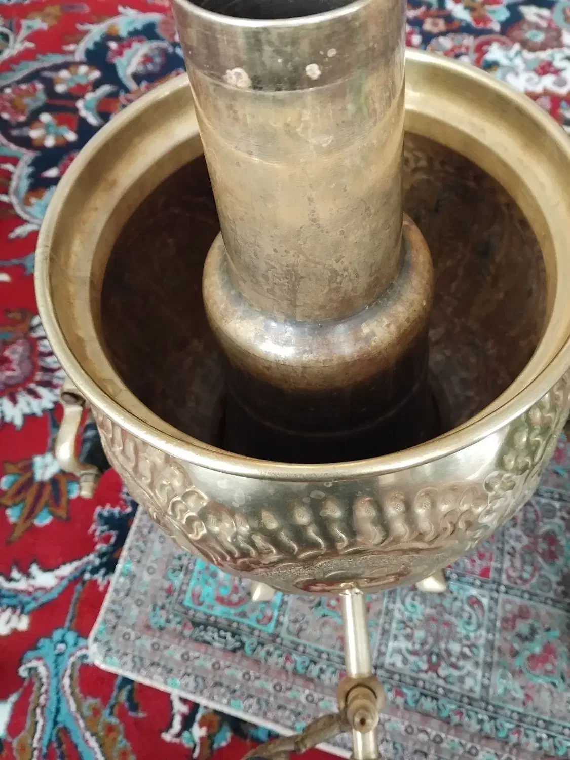 سماور برنجی زغالی۹۰۰۰۰۰۰|کلکسیون اشیاء عتیقه|مشهد, کوشش|دیوار