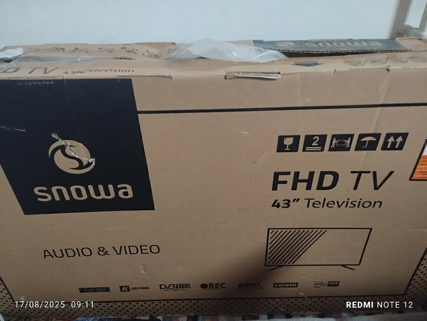 تلویزیون 43 اسنوا|تلویزیون و پروژکتور|بجنورد, |دیوار