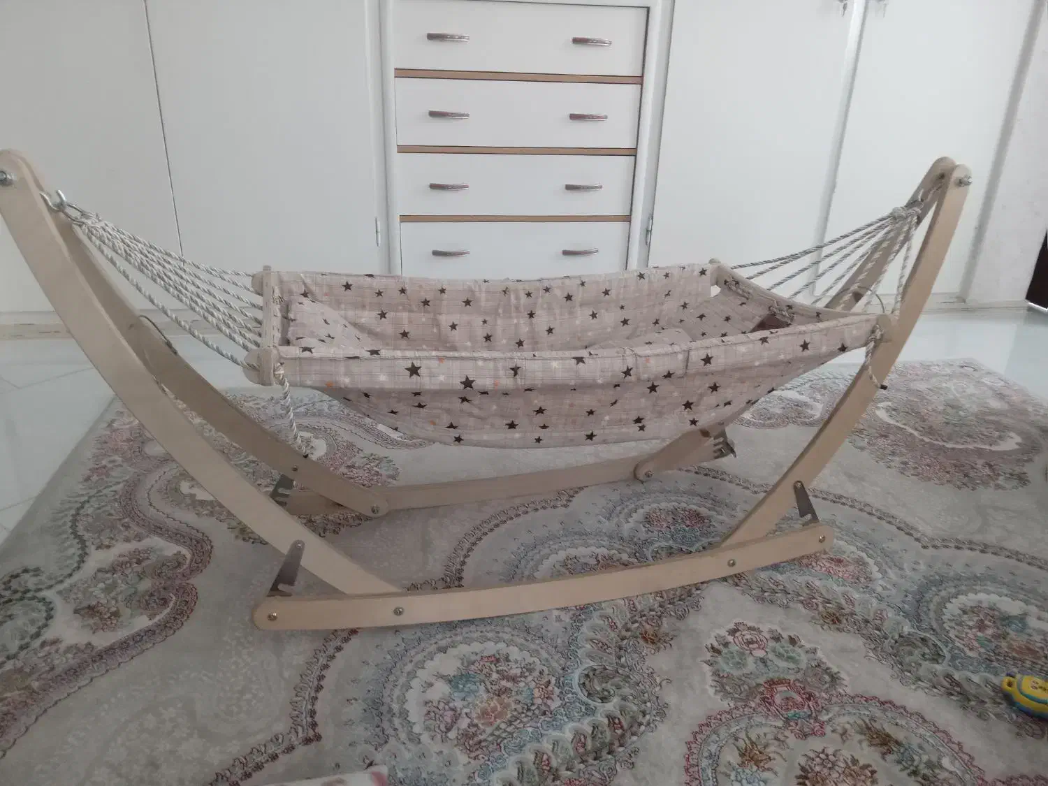 گهواره نانو وشیردوش برقی ترک در حد نو|اسباب و اثاث بچه|ساروق, |دیوار