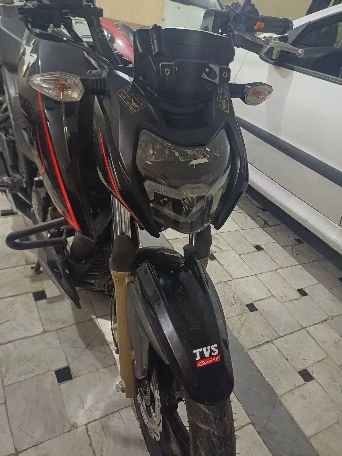 اپاچی 200نیوفیس|موتورسیکلت|قم, باسکول|دیوار