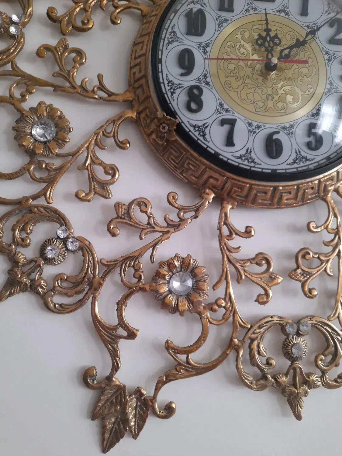 ساعت برنجی ۳۸۰۰|ساعت دیواری و تزئینی|اراک, |دیوار