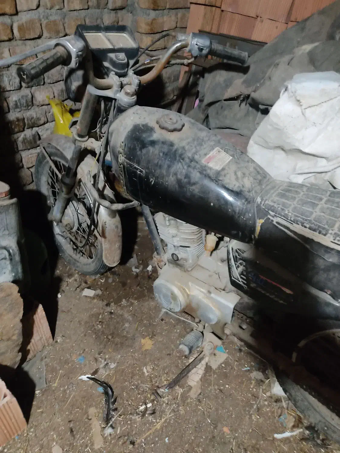 موتور125 مزایده ای|موتورسیکلت|بندر ترکمن, |دیوار