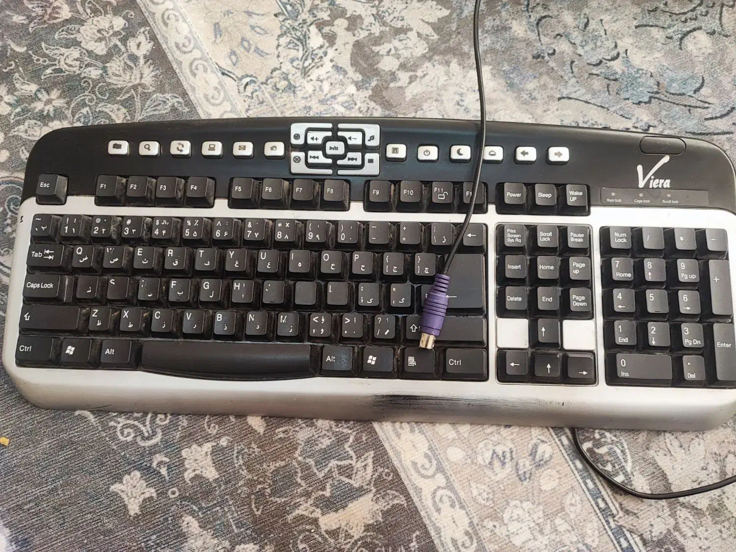 کیبورد ps2|قطعات و لوازم جانبی رایانه|قم, شاه سید علی|دیوار