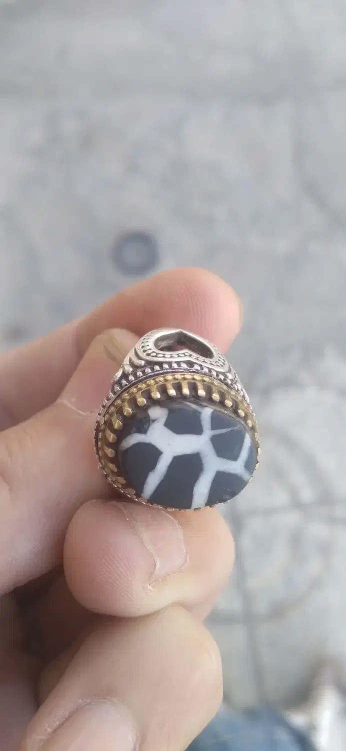 انگشتر نقره حجرالجن|جواهرات|نسیم‌شهر, |دیوار