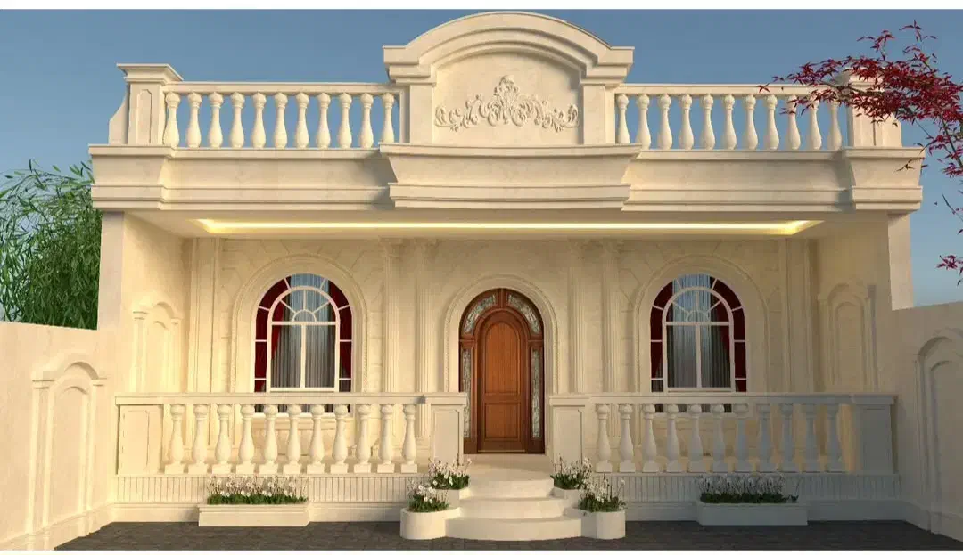 اجرای سنگ نماهمراه باطراحی و نورپردازی رومی کلاسیک|خدمات پیشه و مهارت|بندرلنگه, |دیوار