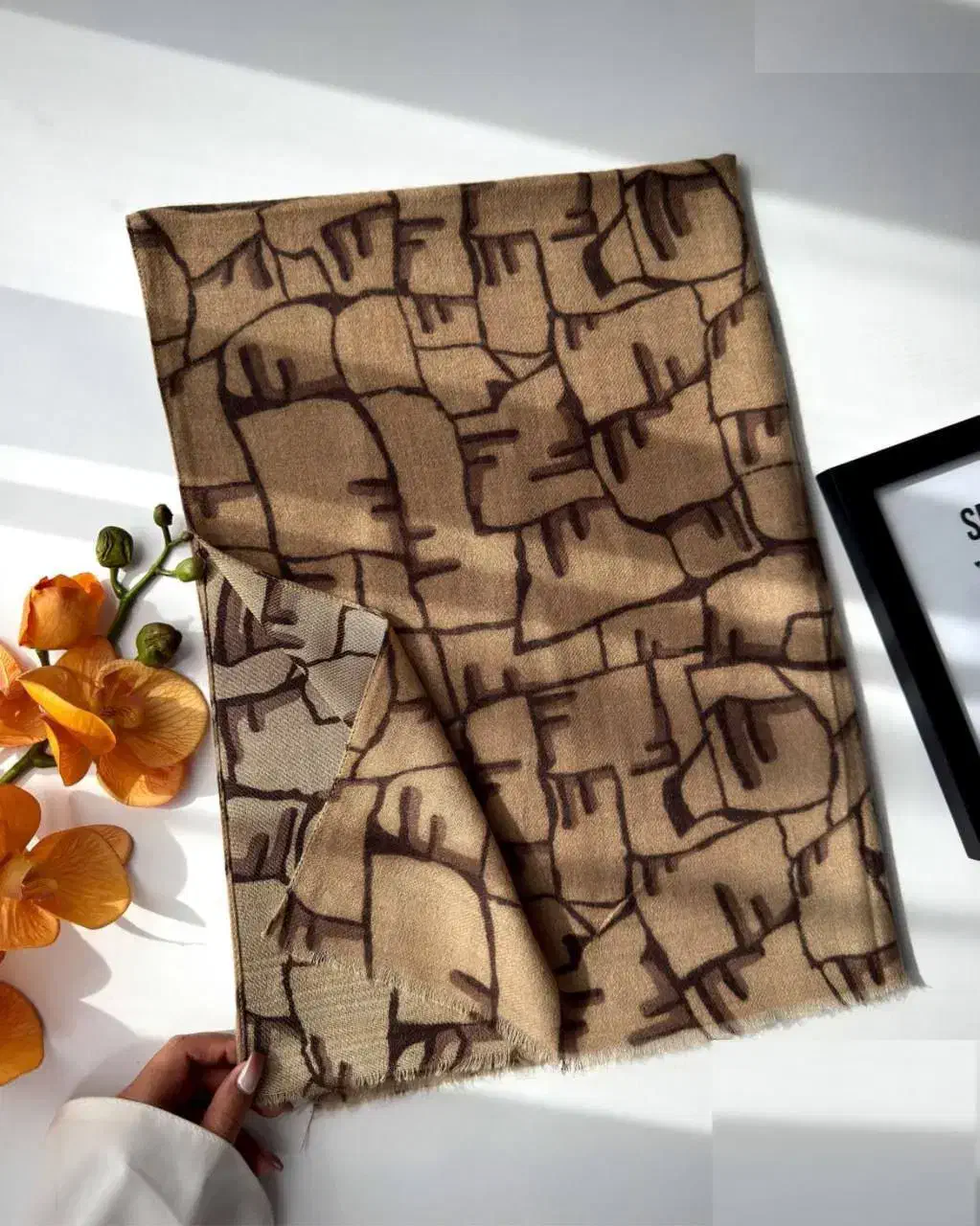 انواع شال موهر تکرو سبک و راحت درطرحبندی و رنگبندی|لباس|زنجان, |دیوار